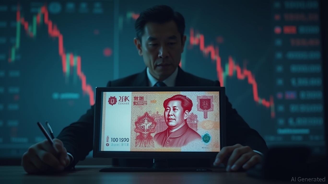 CNH edges lower after PBoC weakens yuan fixing