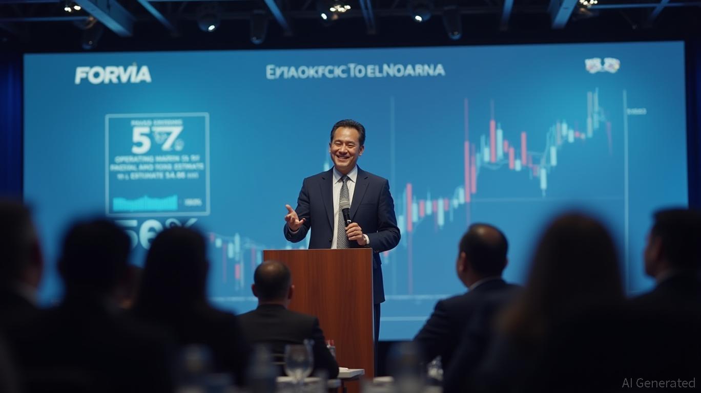 Forvia FY operating margin 5.6%, estimate 5.46%