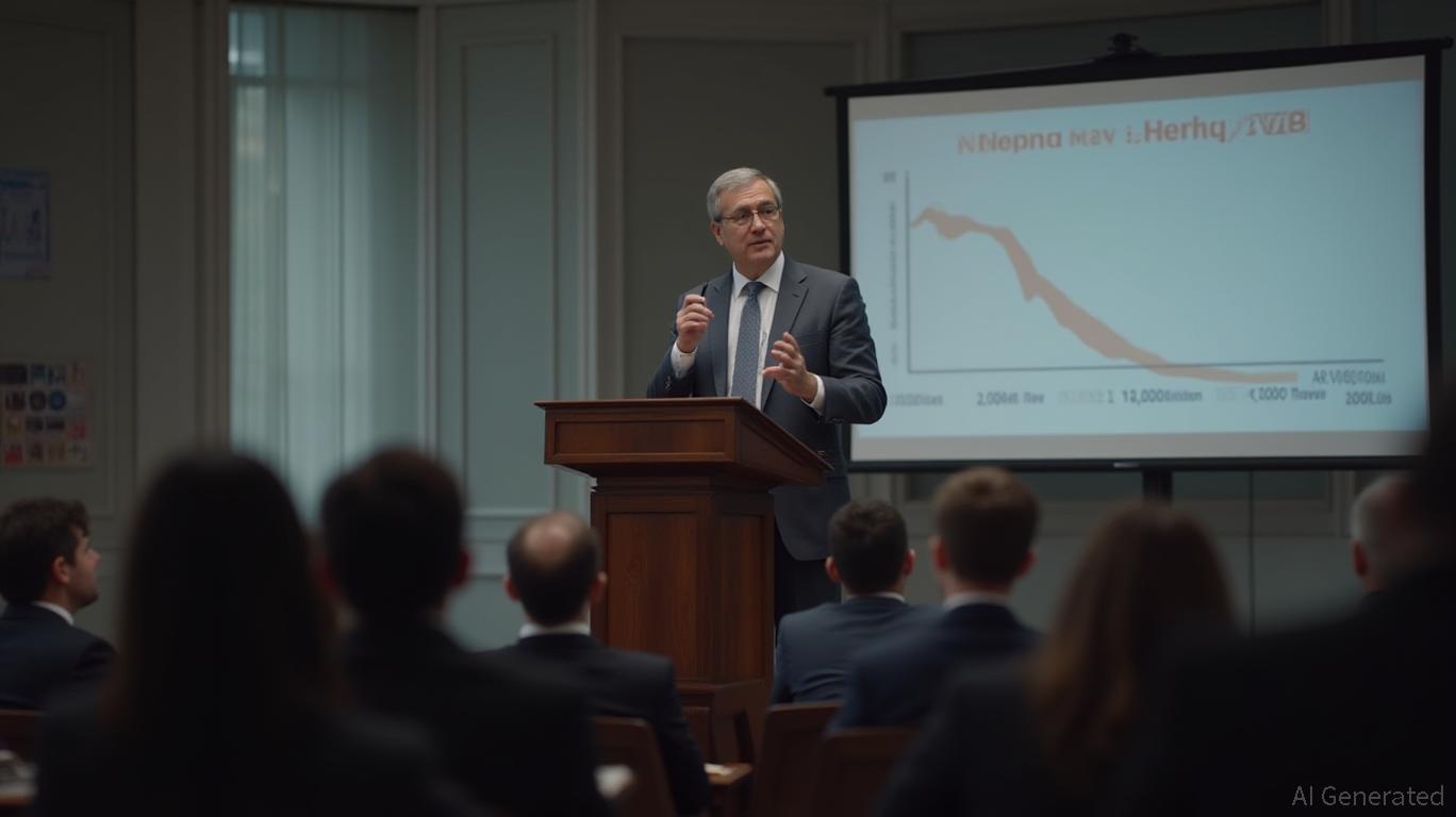 Glapinski says projection to show inflation in target in 2026