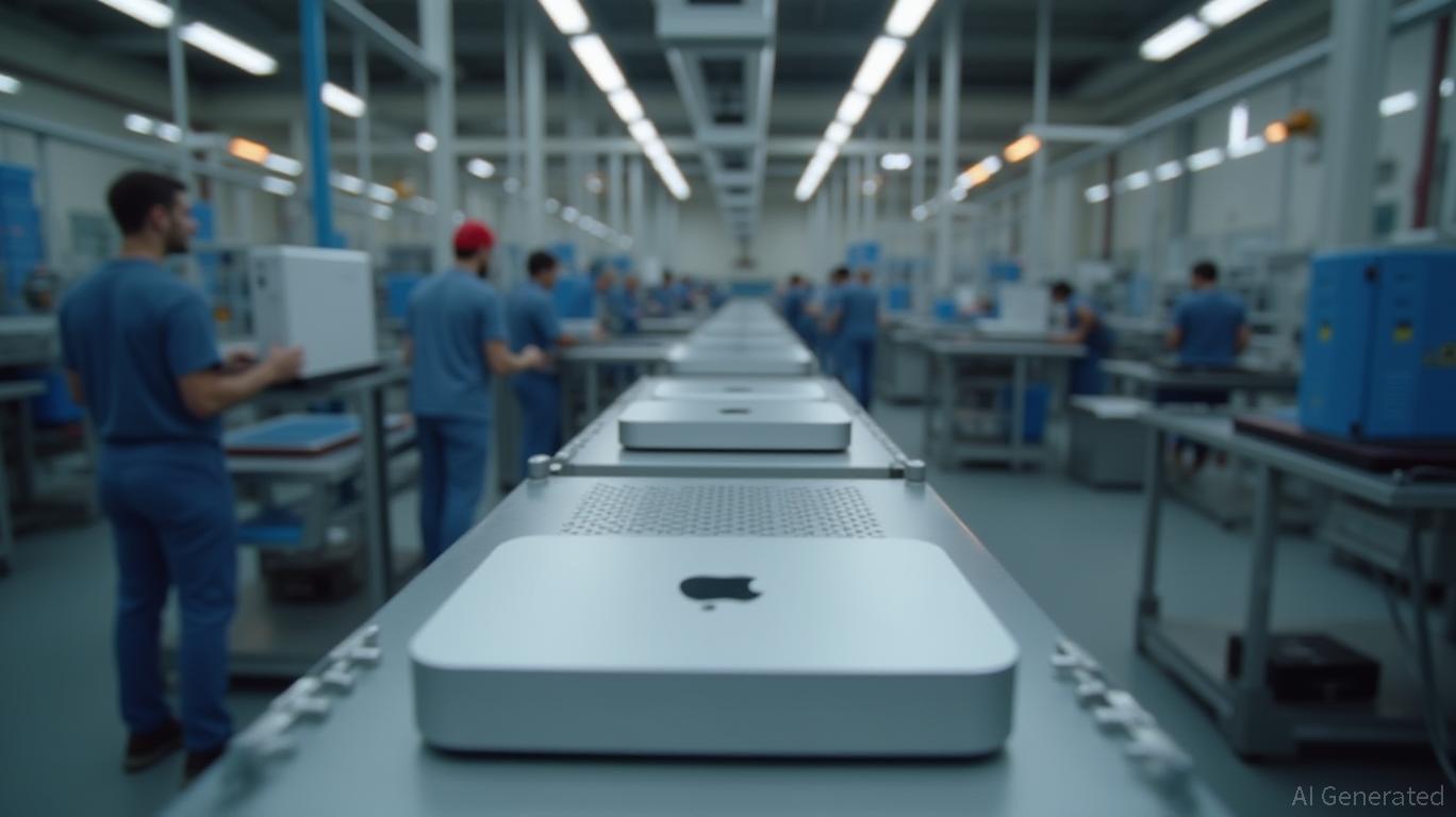 Apple: accelerates U.S. manufacturing, with Mac mini production coming later this year