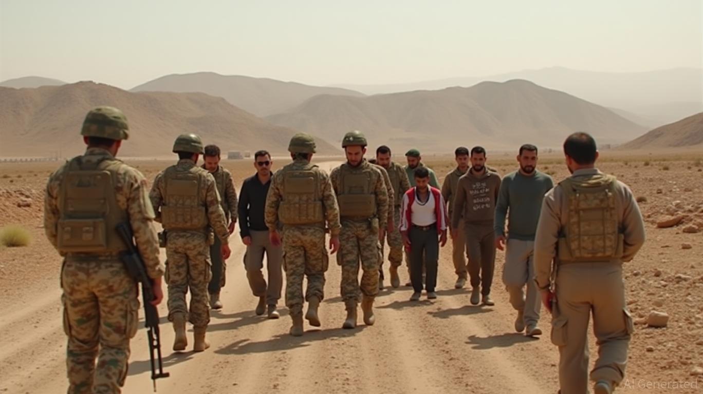 Syrian government and Druze militias trade prisoners in Sweida province