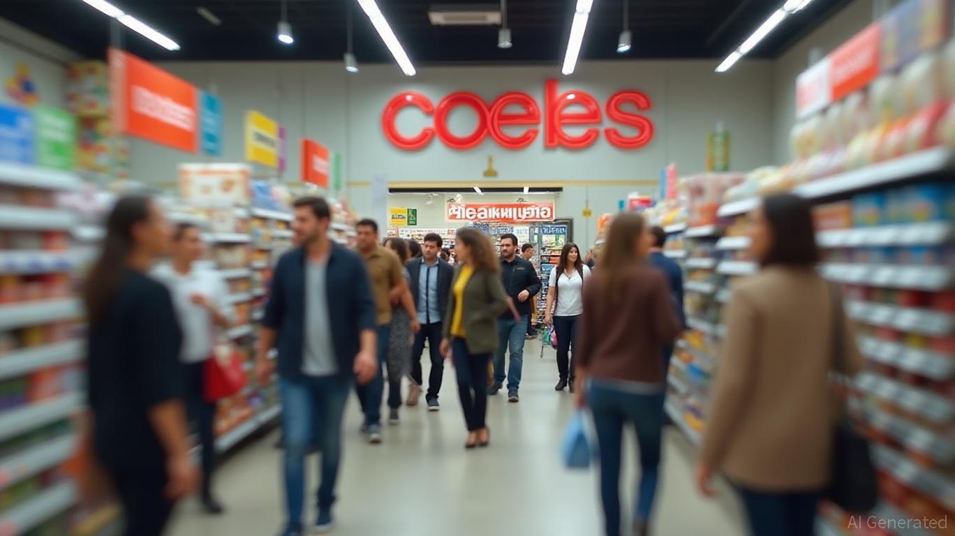 Coles Group 1H supermarkets comp sales +3.4%