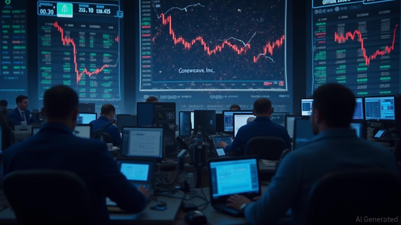 Coreweave, Inc. shares fall over 10% pre-market, currently trading at $87.73.