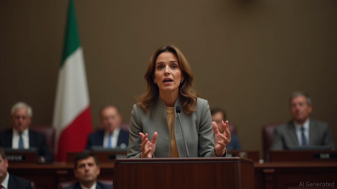 Meloni: Italy won't exercise influence over Paschi governance