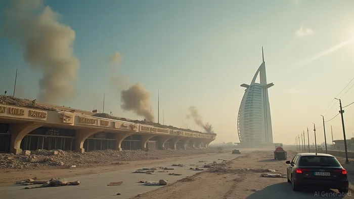 Iran's Retaliatory Strikes Hit Dubai's International Airport and Burj Al Arab Hotel.