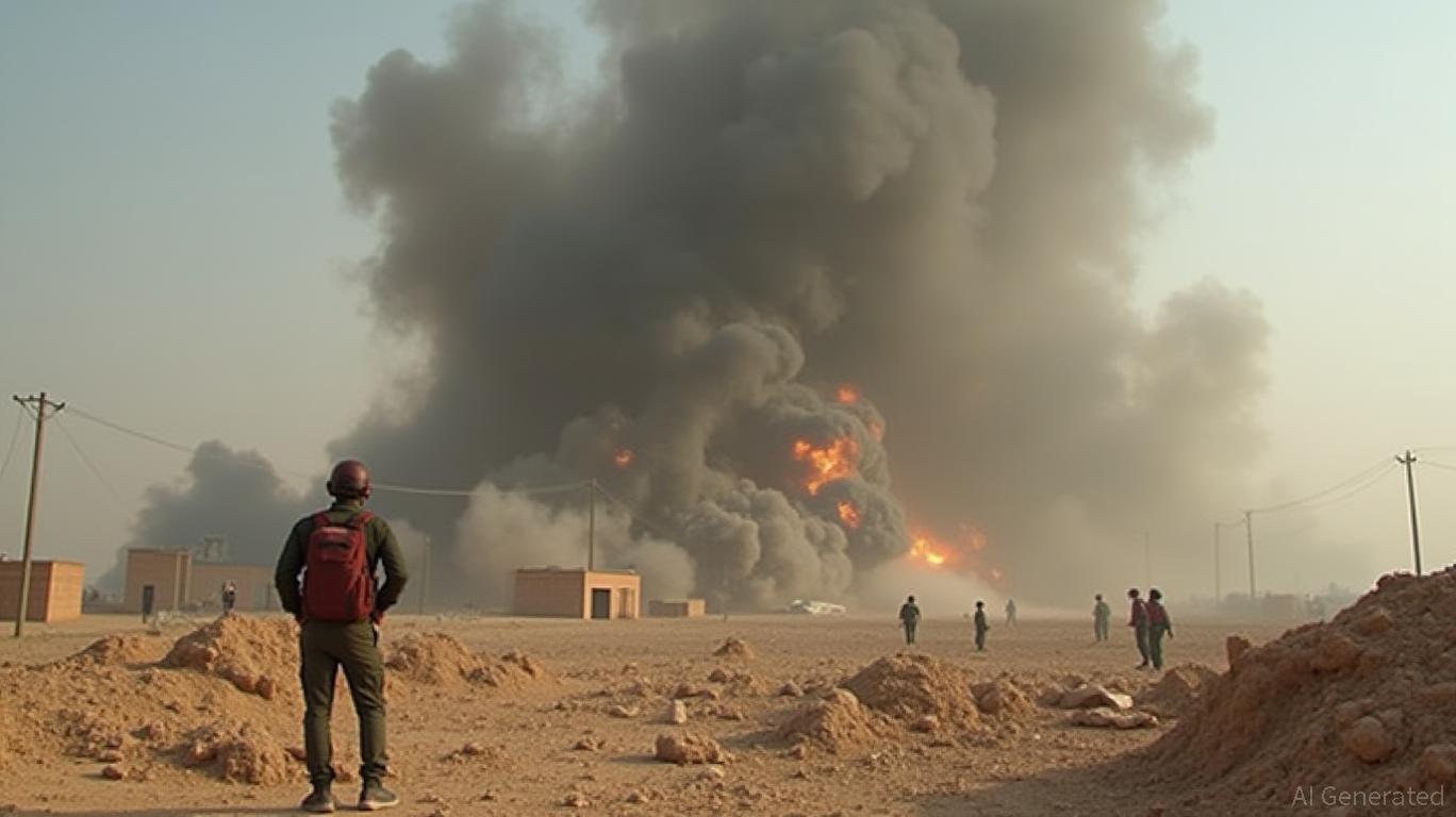 Explosions and Smoke Reported Near Erbil Airport Hosting US-Led Troops in Iraq