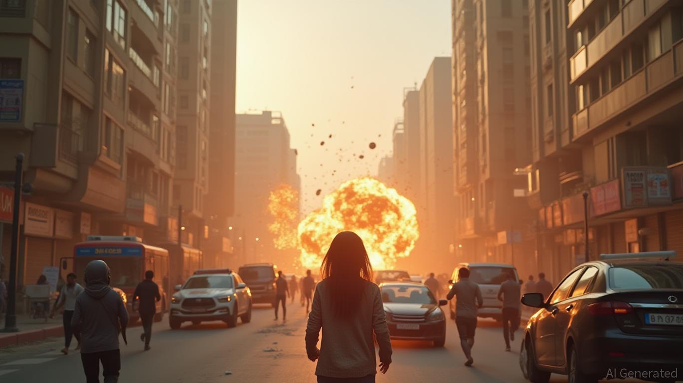 Interceptions and explosions heard in Doha, Qatar now