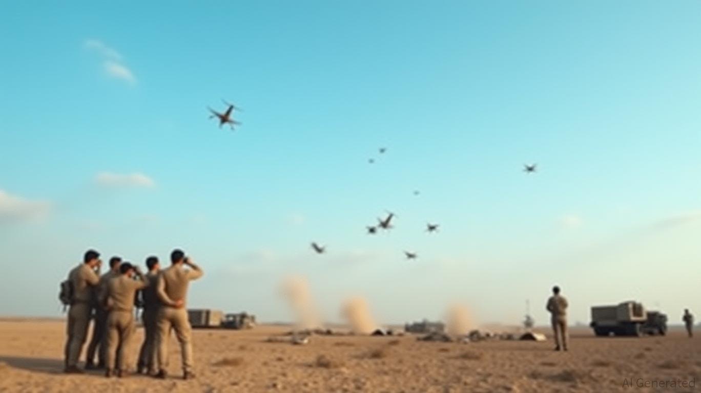 US air defences intercept drones over Iraq's Erbil: AFP