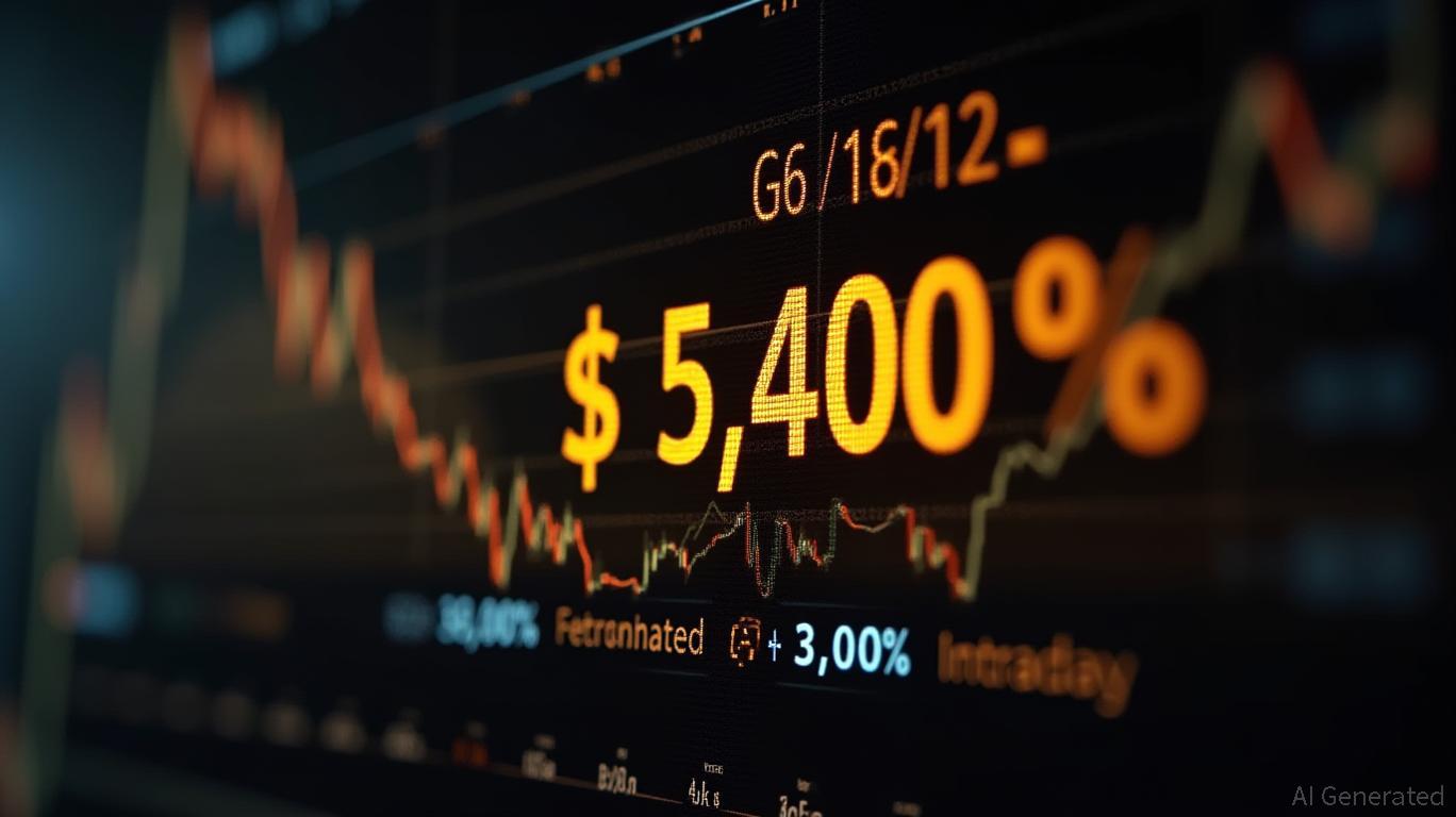 COMEX gold rises above $5,400 per ounce, up 3.02% intraday.