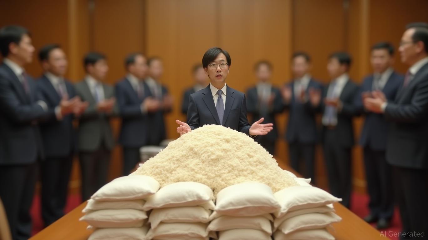 South Korea announces release of 150,000 tons of rice from state reserves to stabilize supply and prices