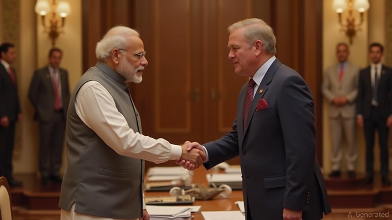 Prime Minister Narendra Modi meets Canadian PM Mark Carney at Hyderabad House, New Delhi - CNBC