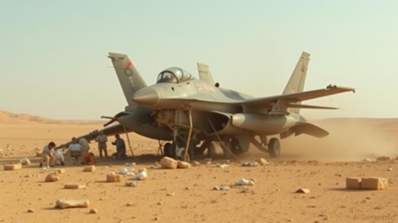 CNN: The American fighter jet that crashed in Kuwait is of the F15 or F/A18 type