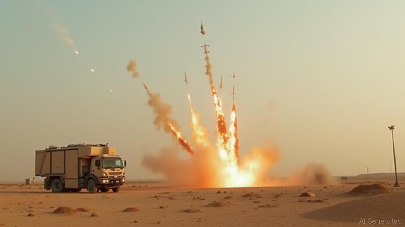 Kuwaiti authorities report they are responding to a barrage of Iranian missiles and drones