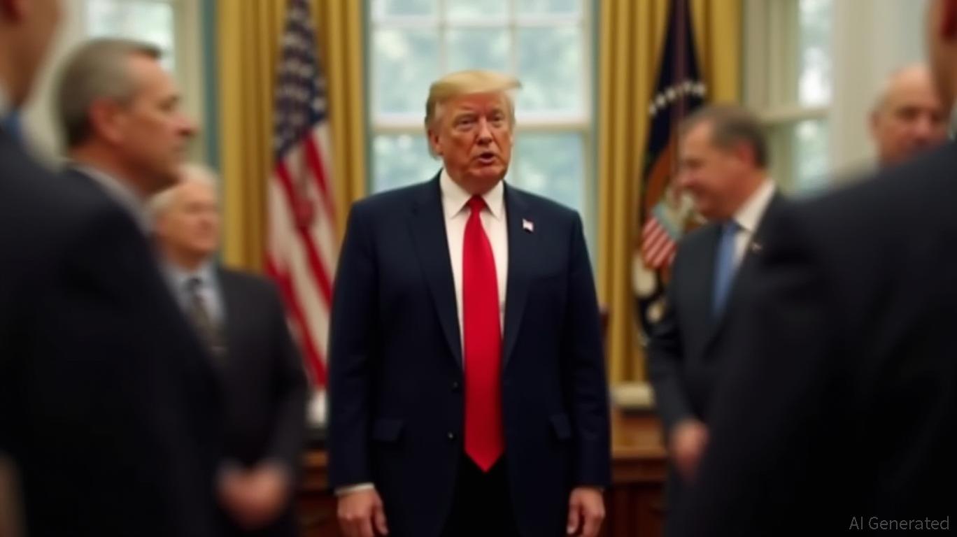 Trump to meet Treasury, Energy secretaries 2pm ET Tues