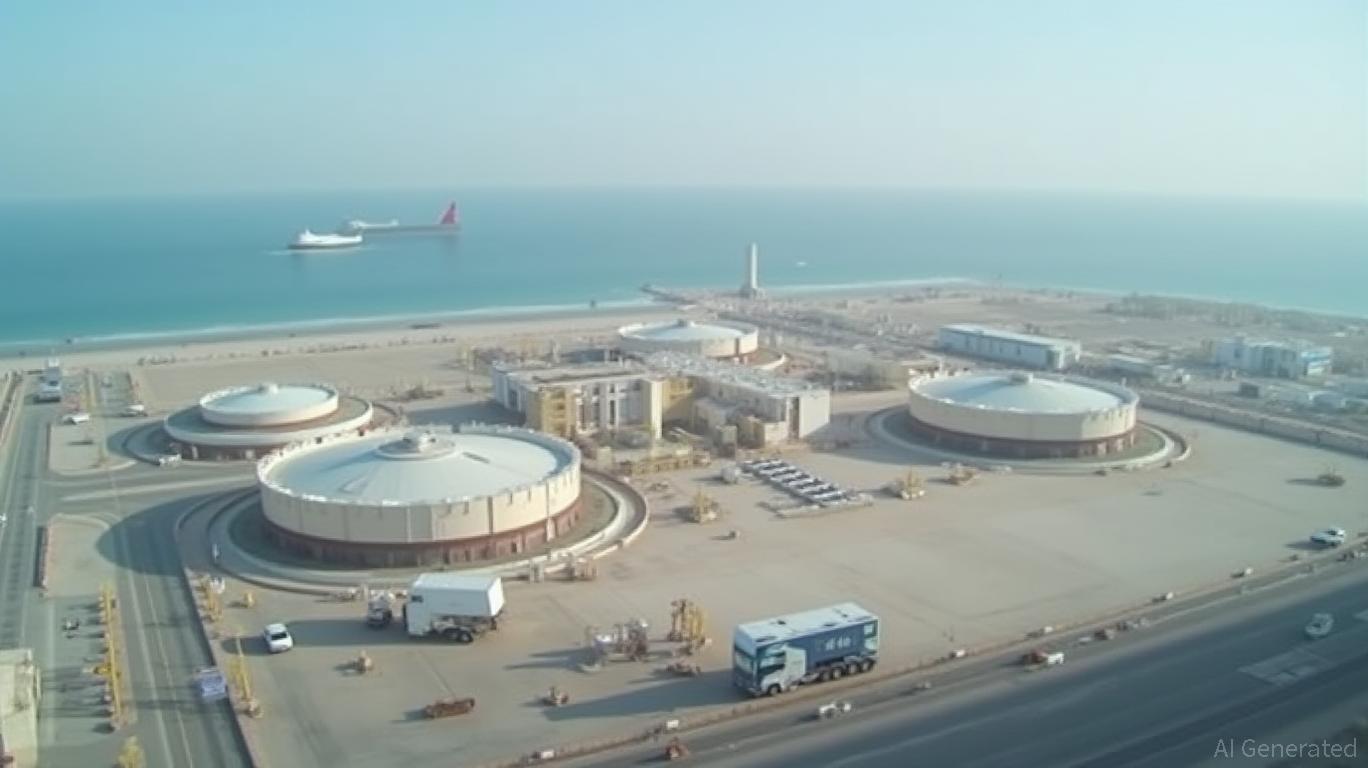 Oman says fuel tanks at the Duqm commercial port were targeted by several drones - state news agency