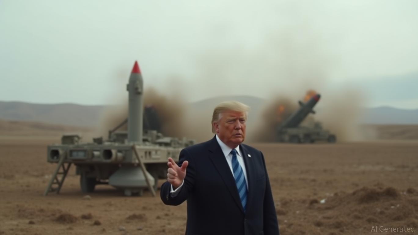Trump: Iran missiles, launchers being wiped out