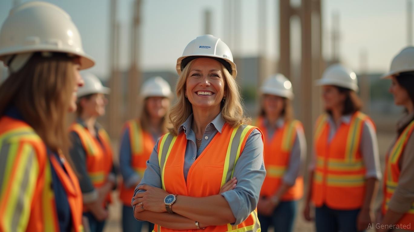Taylor Morrison honors Women in Construction Week with workforce statistics and female construction roles.