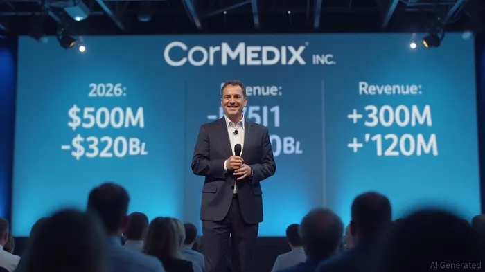 CorMedix Sets Revenue and EBITDA Targets for 2026 Amid DefenCath Transition and Melinta Integration