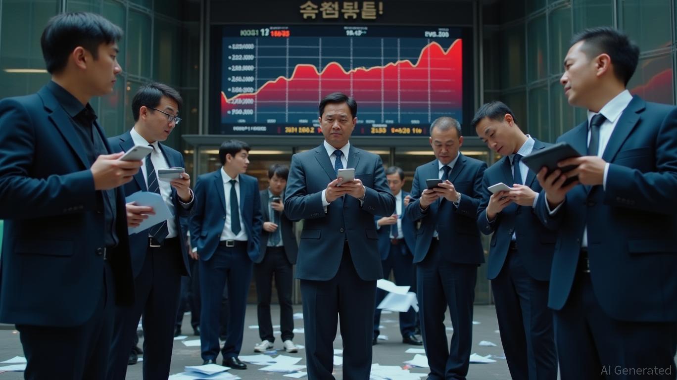 KOSPI Index in South Korea fell 3% amid market pressure