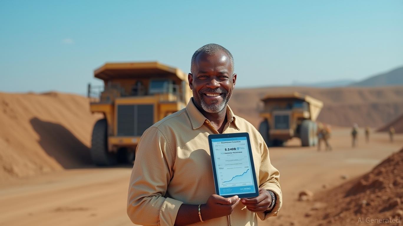 African Rainbow Minerals 1H revenue 8.40B rand, +32% y/y