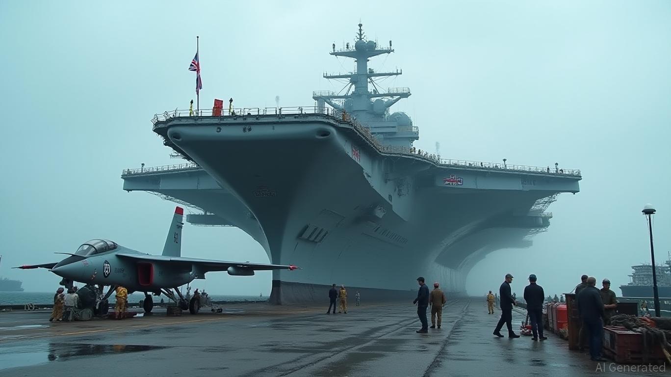 UK preparing aircraft carrier for possible deployment: Sky
