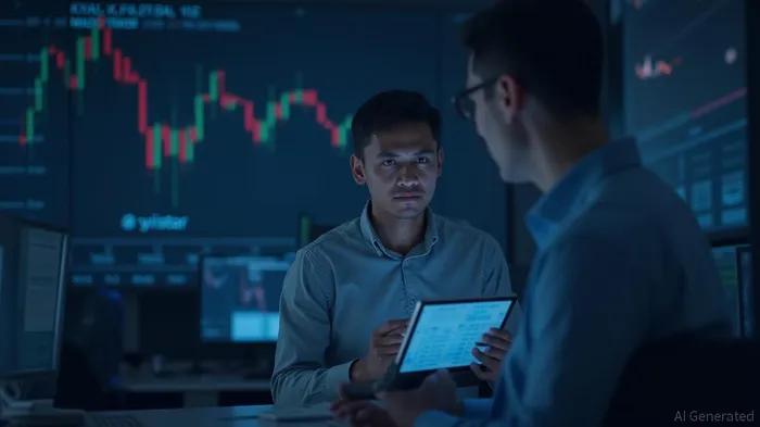 Kyivstar's 15min chart shows MACD Death Cross and Bearish Marubozu signals.