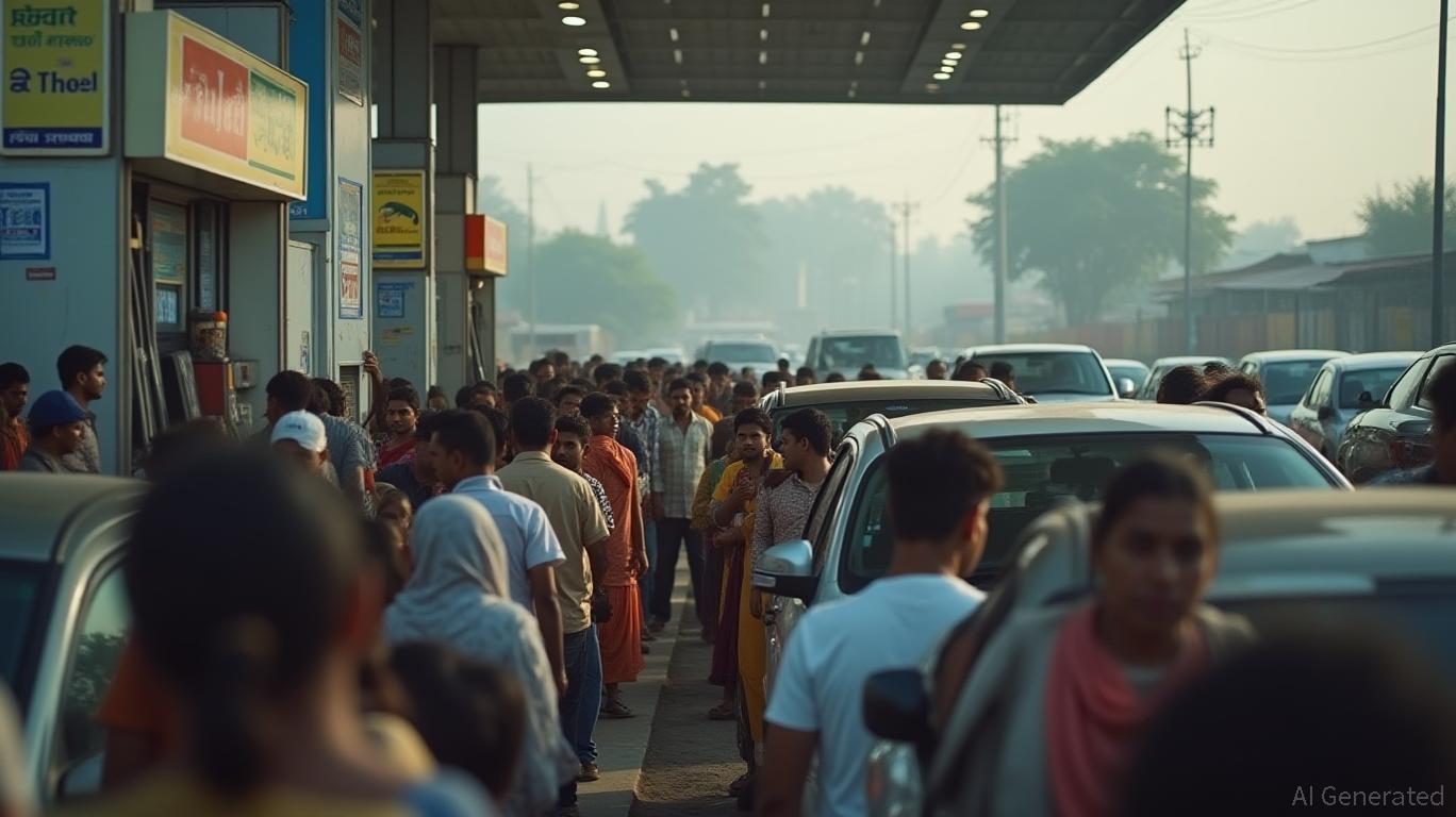 Fuel shortages in India: Panic buying and bulk diesel shift blamed for shortages at some pumps.