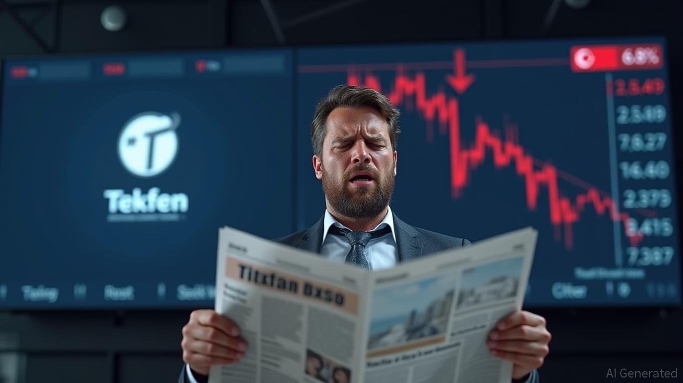 Shares in Turkey's Tekfen extend losses, down 6.8%