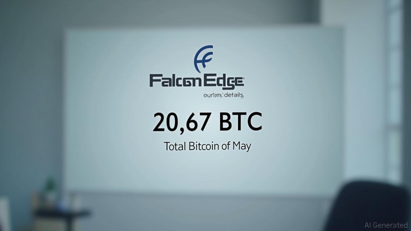 FalconEdge reports total Bitcoin of 20.67 BTC for May