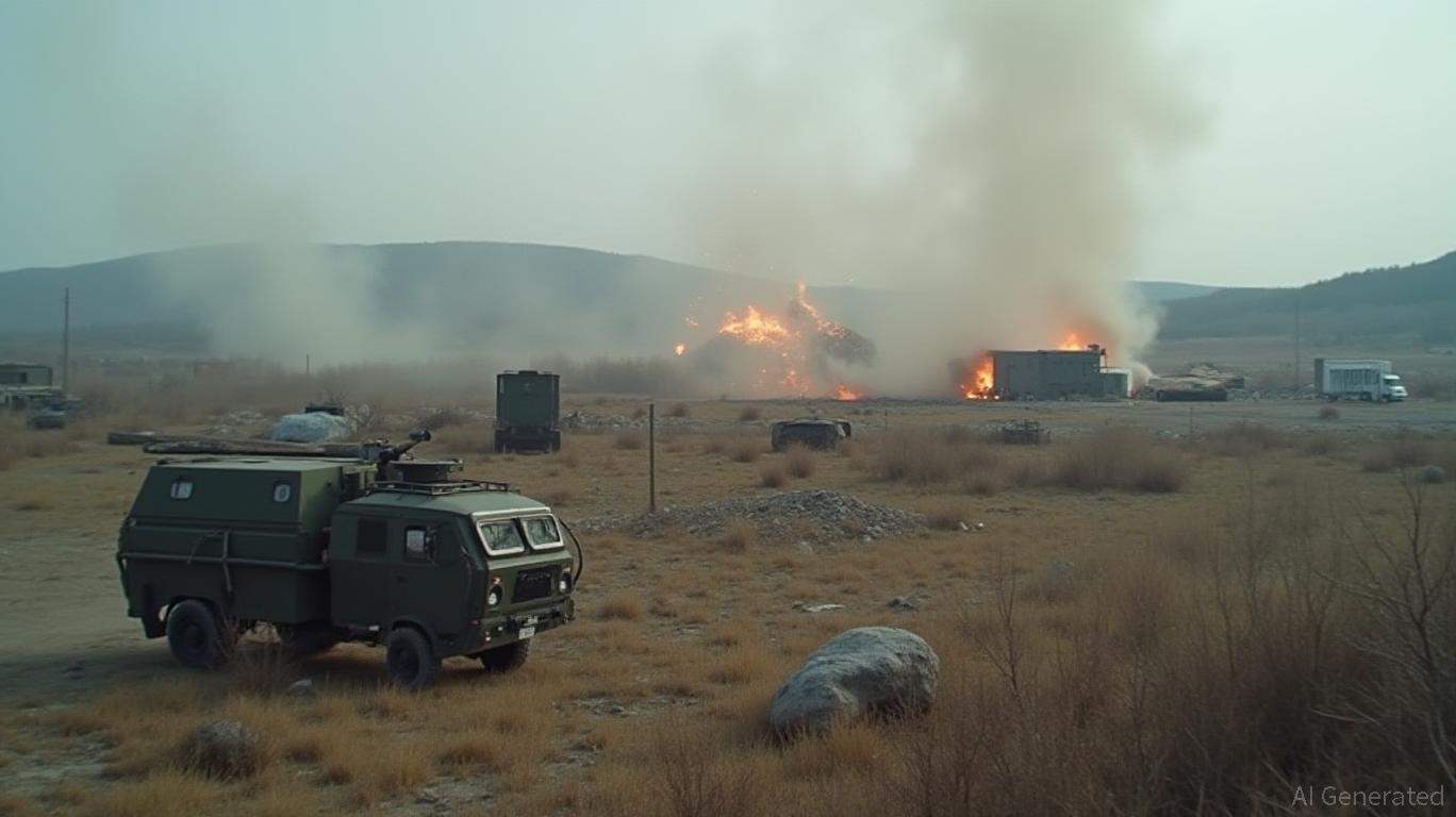 Ukrainian President Zelenskiy said Ukrainian forces struck a fuel depot in Russian-occupied Crimea and oil and gas transport facilities in Russia's Krasnodar region.