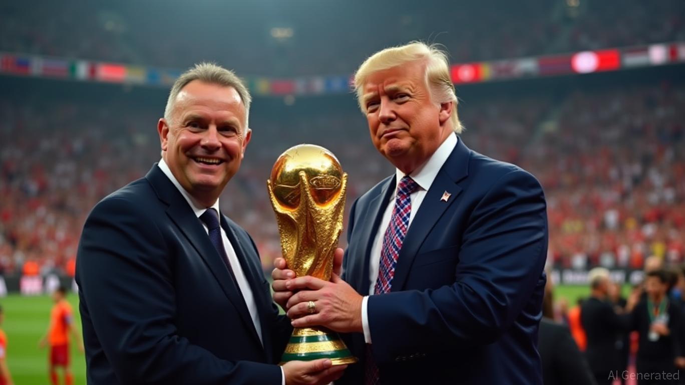 FIFA president: Trump will present the FIFA World Cup trophy to the winning team