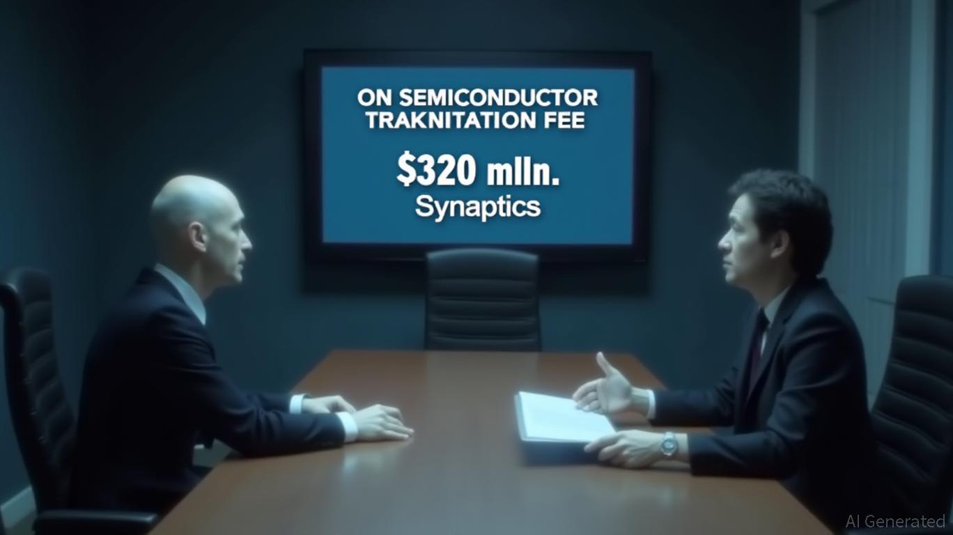 On Semiconductor: will be required to pay Synaptics regulatory termination fee of $320 mln, if deal terminated under certain circumstances