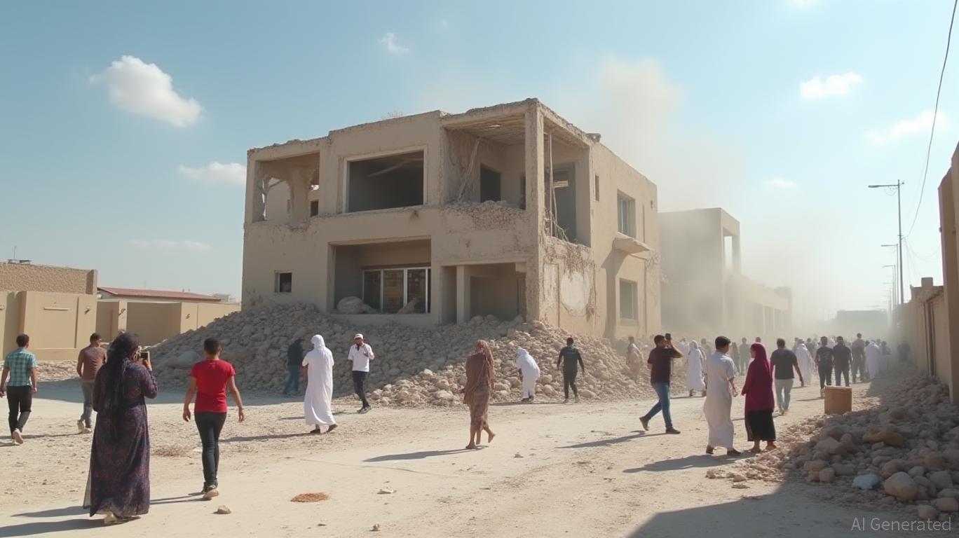 Bahrain says Iran attack damaged residential building, no fatalities - interior ministry