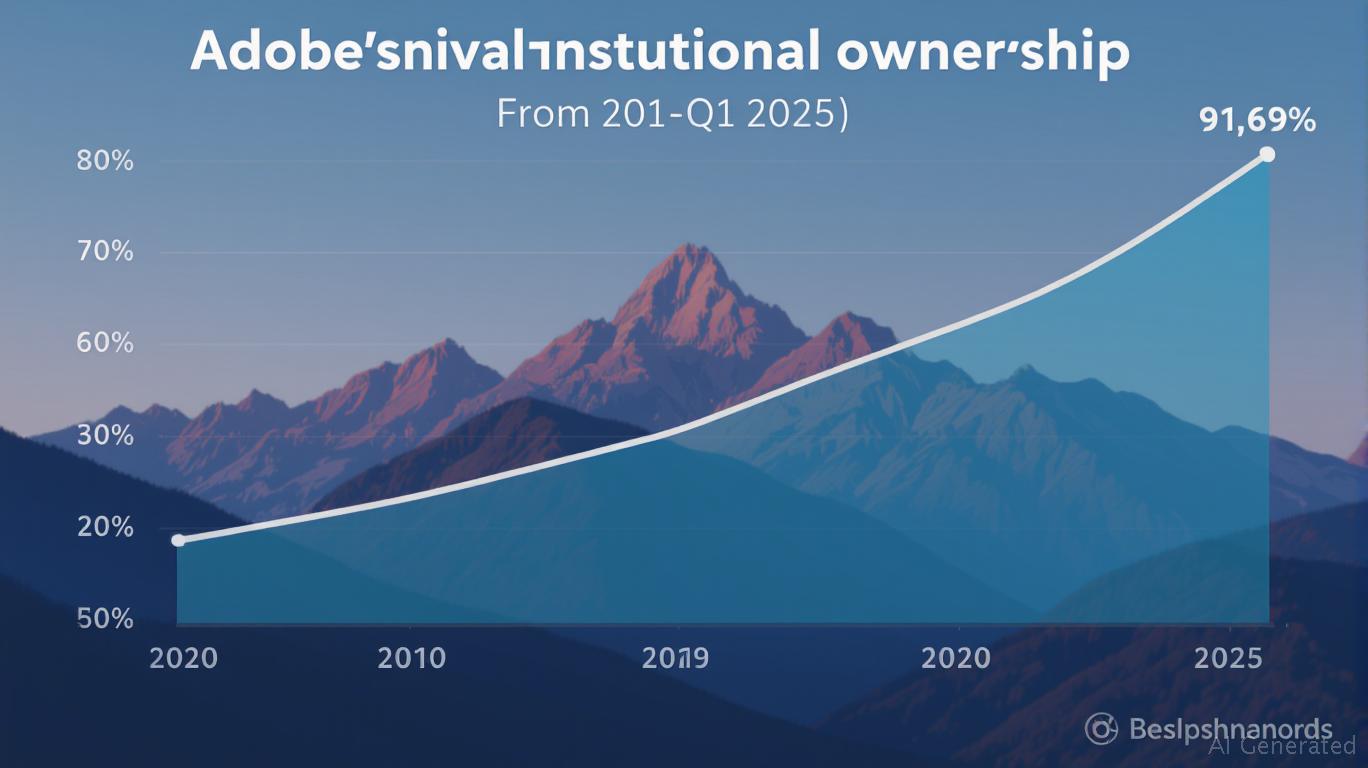 Adobe's Institutional Dominance and Insider Moves: A Risk-Reward Crossroads?