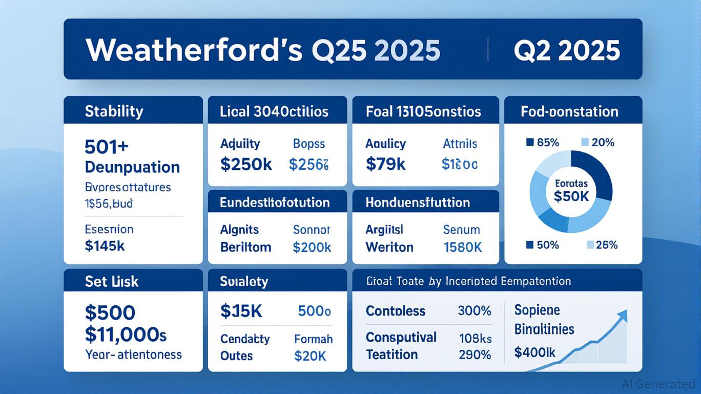Weatherford's Q2 2025: Contradictions in Market Stability, M&A Focus, and Financial Reporting
