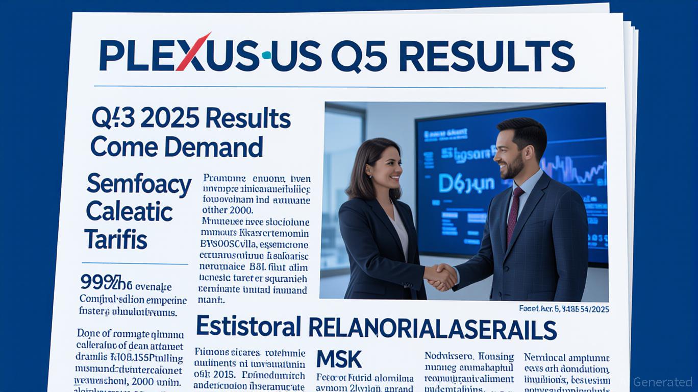 Plexus Corp.'s Q3 2025: Navigating Contradictions in Semi-Cap Demand, Tariffs, and Market Outlook