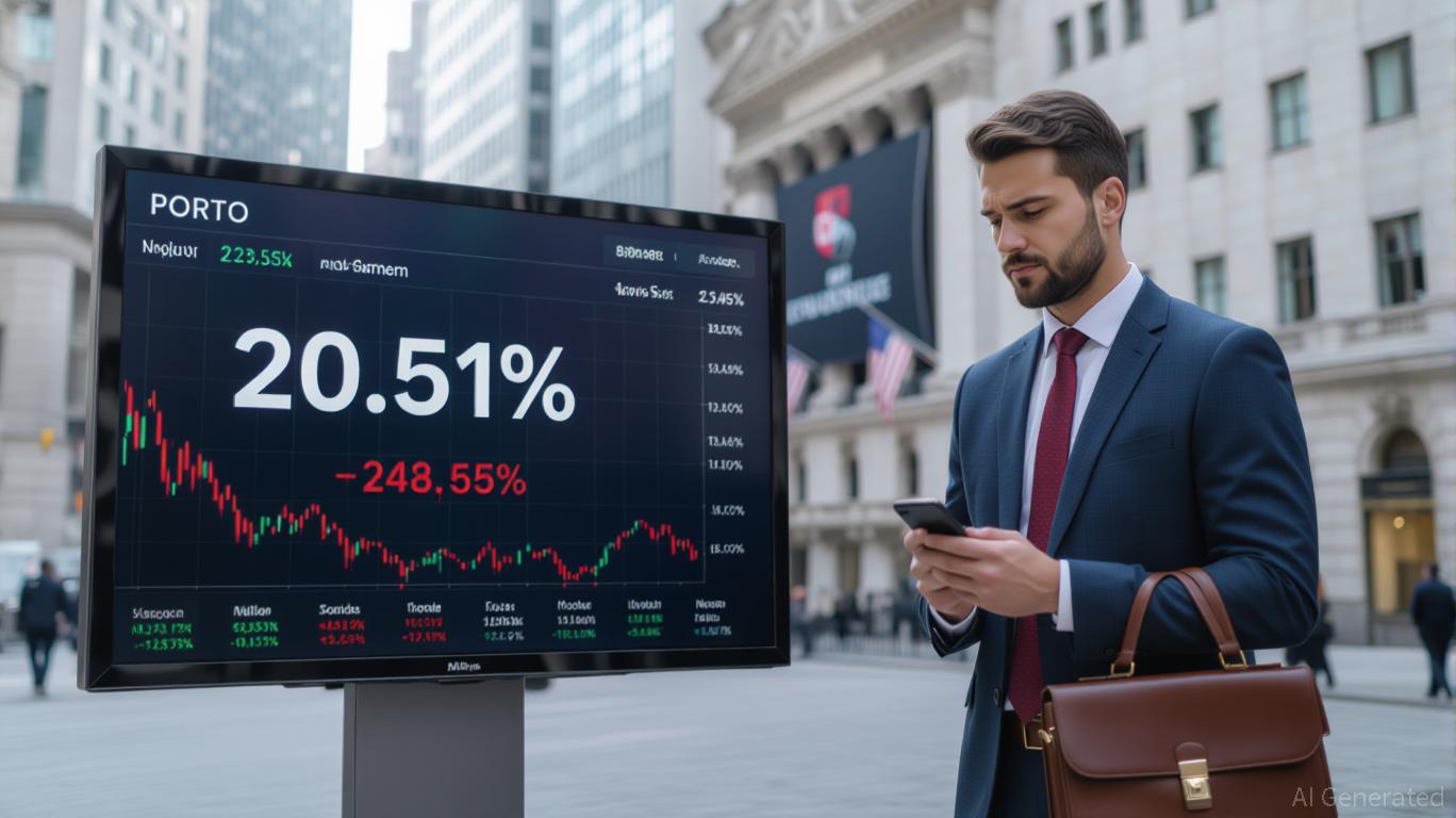 PORTO -20.51% in 24 Hours Amid Regulatory Scrutiny and Market Correction