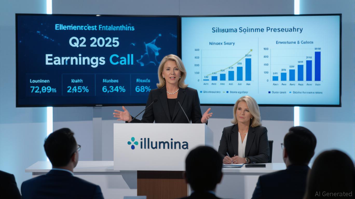 Illumina's Q2 2025 Earnings Call: Unpacking Contradictions in Tariffs, NovaSeq X Transition, and Market Dynamics