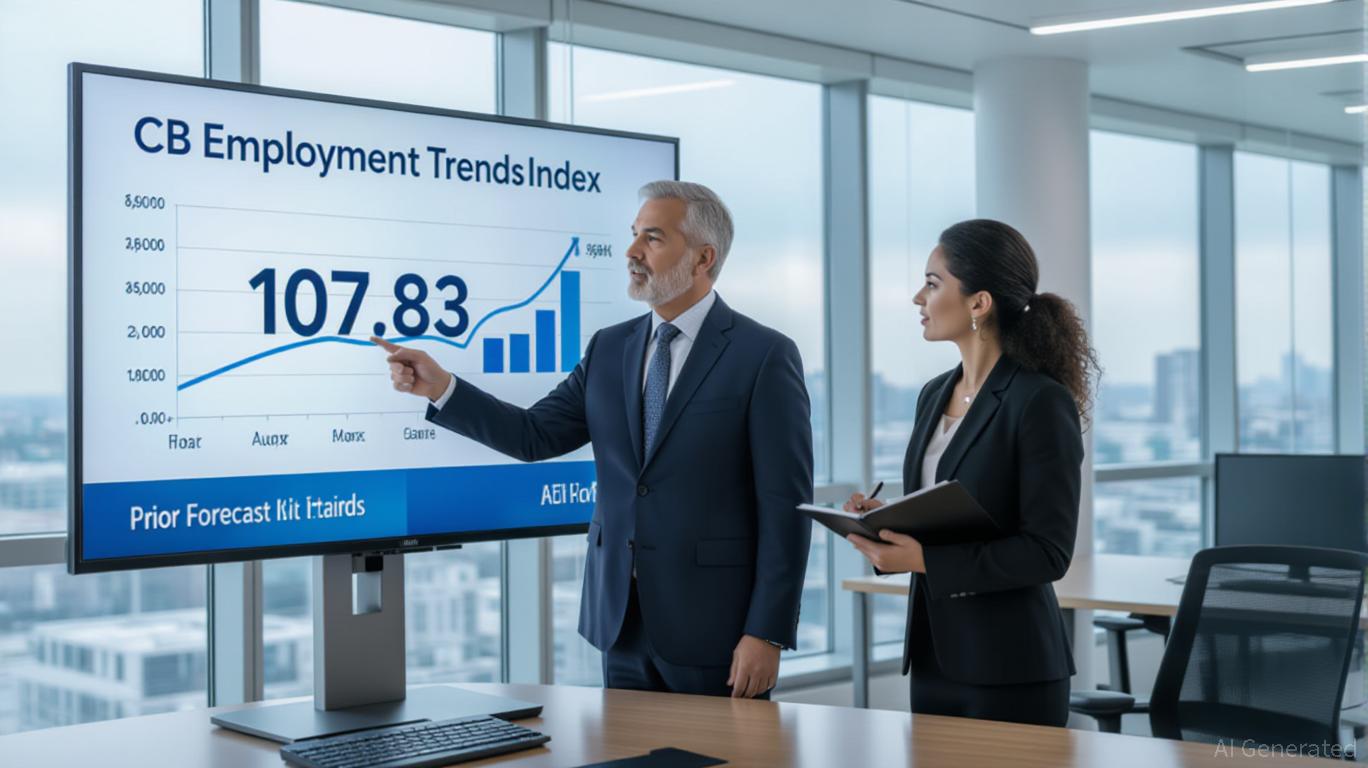 CB Employment Trends Index Posts Prior Value of 107.83 as Market Awaits Latest Data