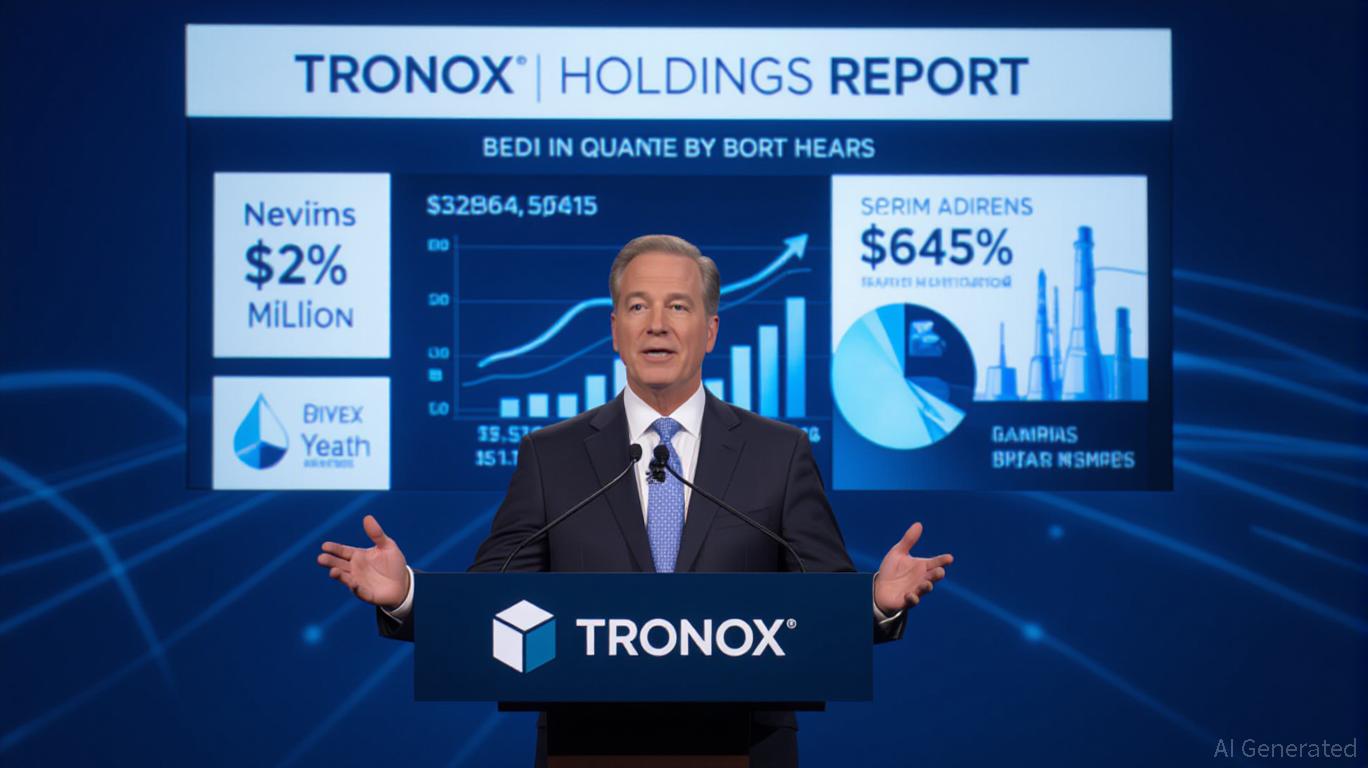 Tronox (TROX.N) Surges Over 5%—What’s Behind the Sharp Move?