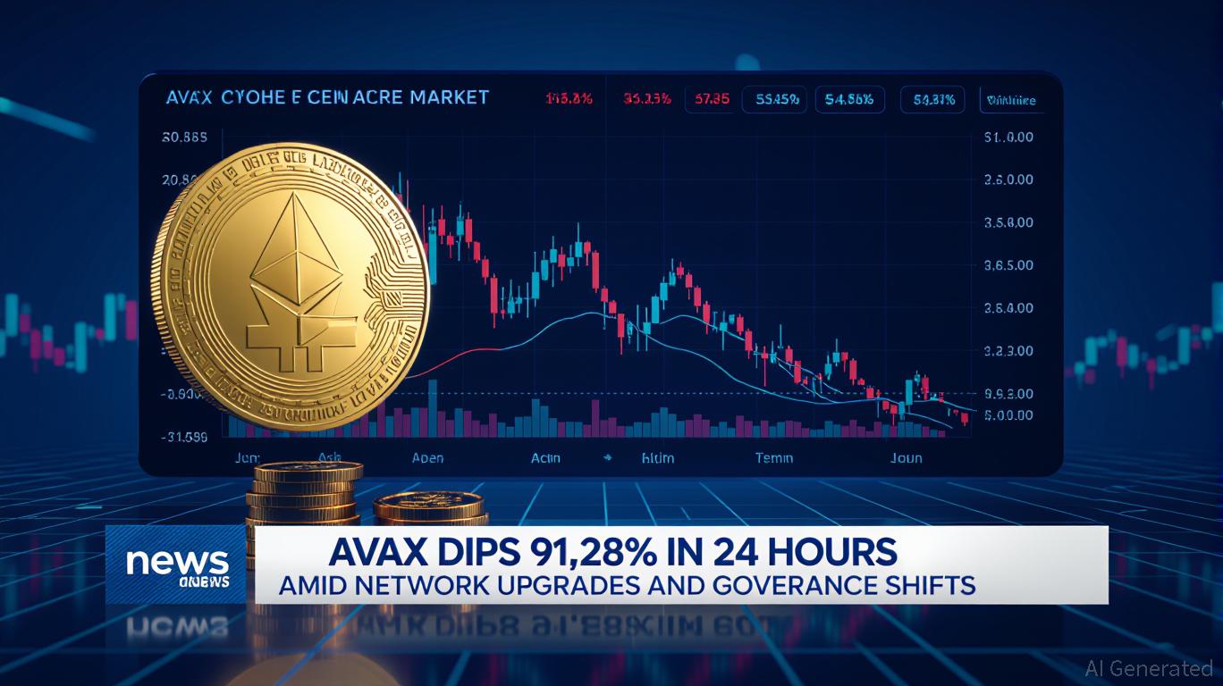 AVAX Dips 91.28% in 24 Hours Amid Network Upgrades and Governance Shifts