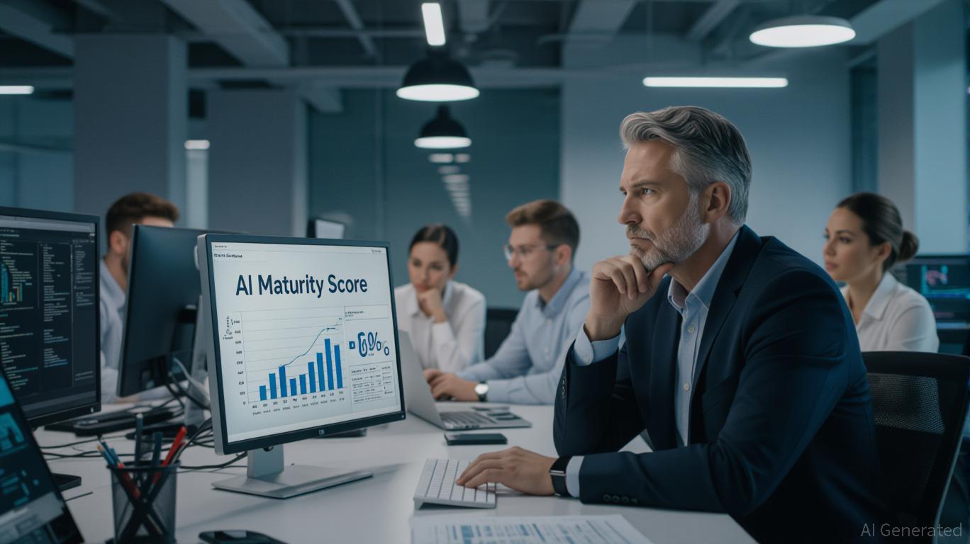 AI workforce disruption illustration