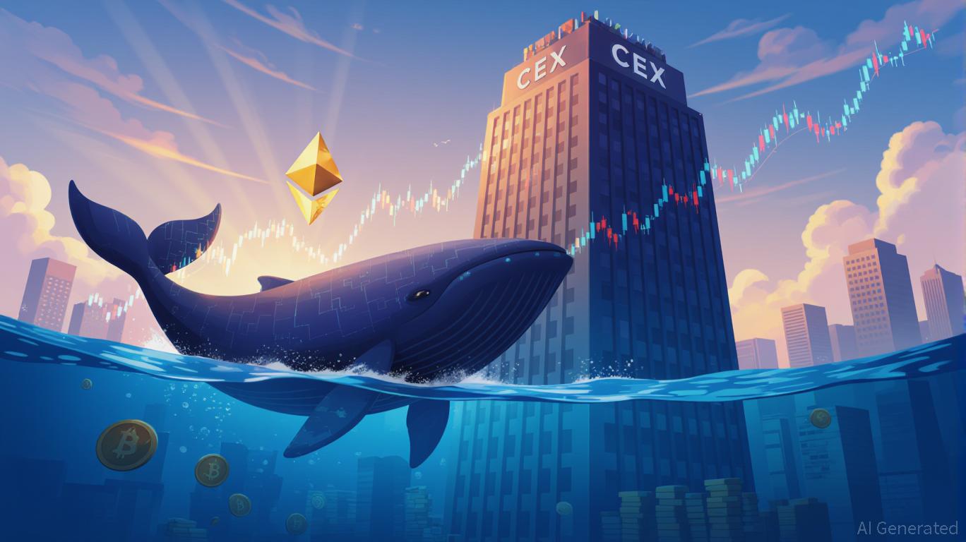 Ethereum Whales and the Centralized Exchange Surge: A Strategic Bullish Signal for Institutional Investors