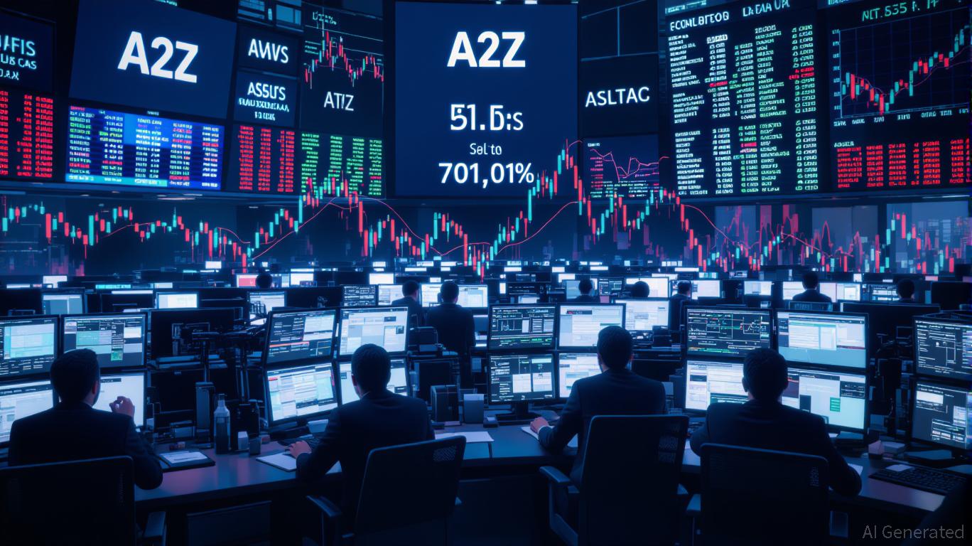 A2Z -701.01% 24-Hour Drop Amid Market Volatility