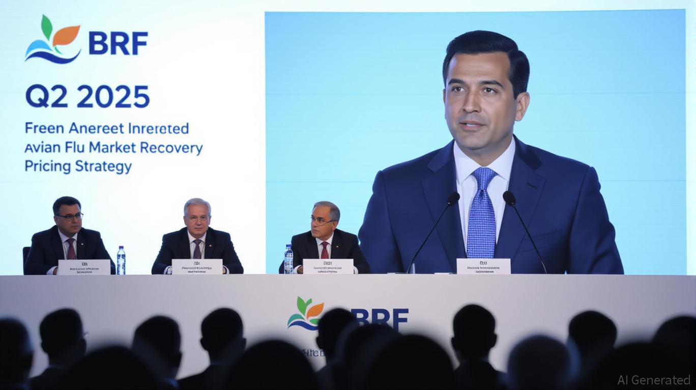 BRF's 2025 Q2 Earnings Call: Navigating Avian Flu's Dual Impact on Market Recovery and Pricing Strategy