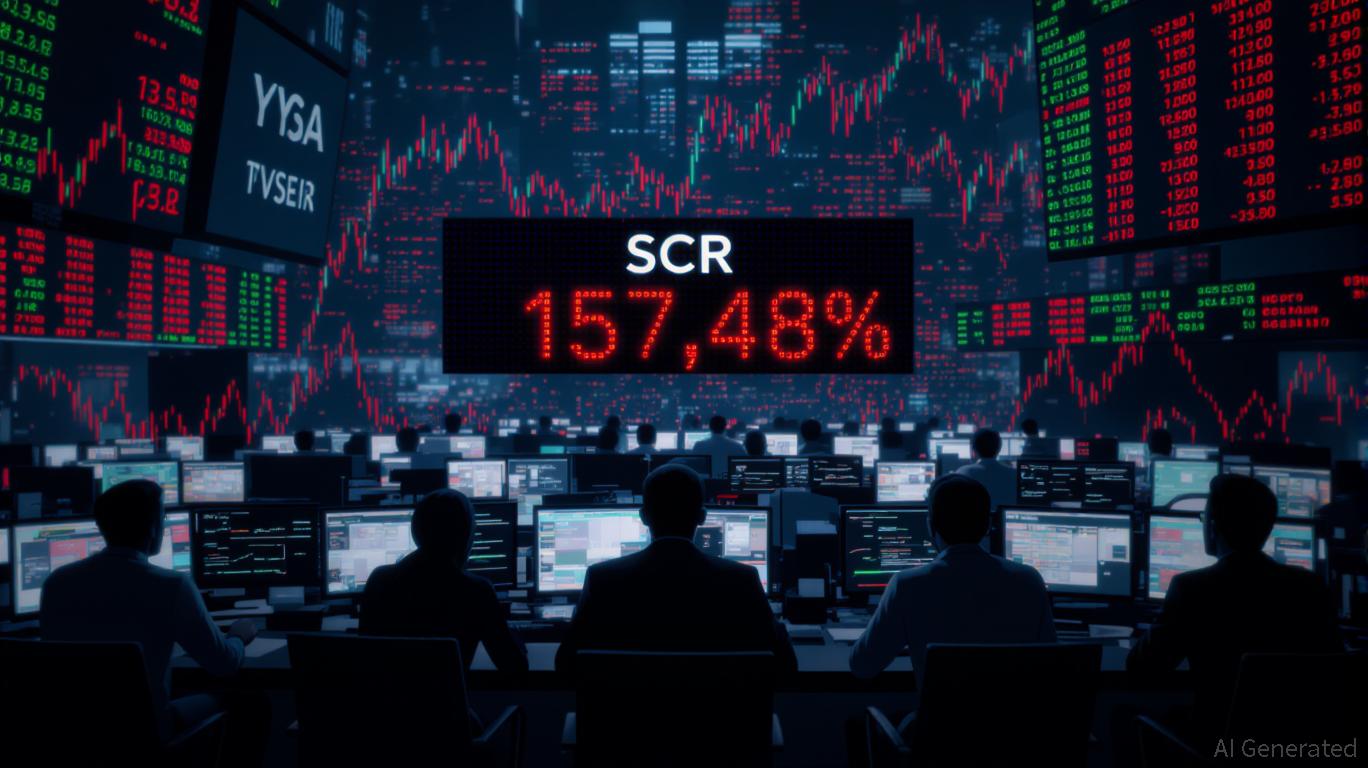 SCR -157.48% in 7 Days Amid Regulatory Crackdown and Market Volatility