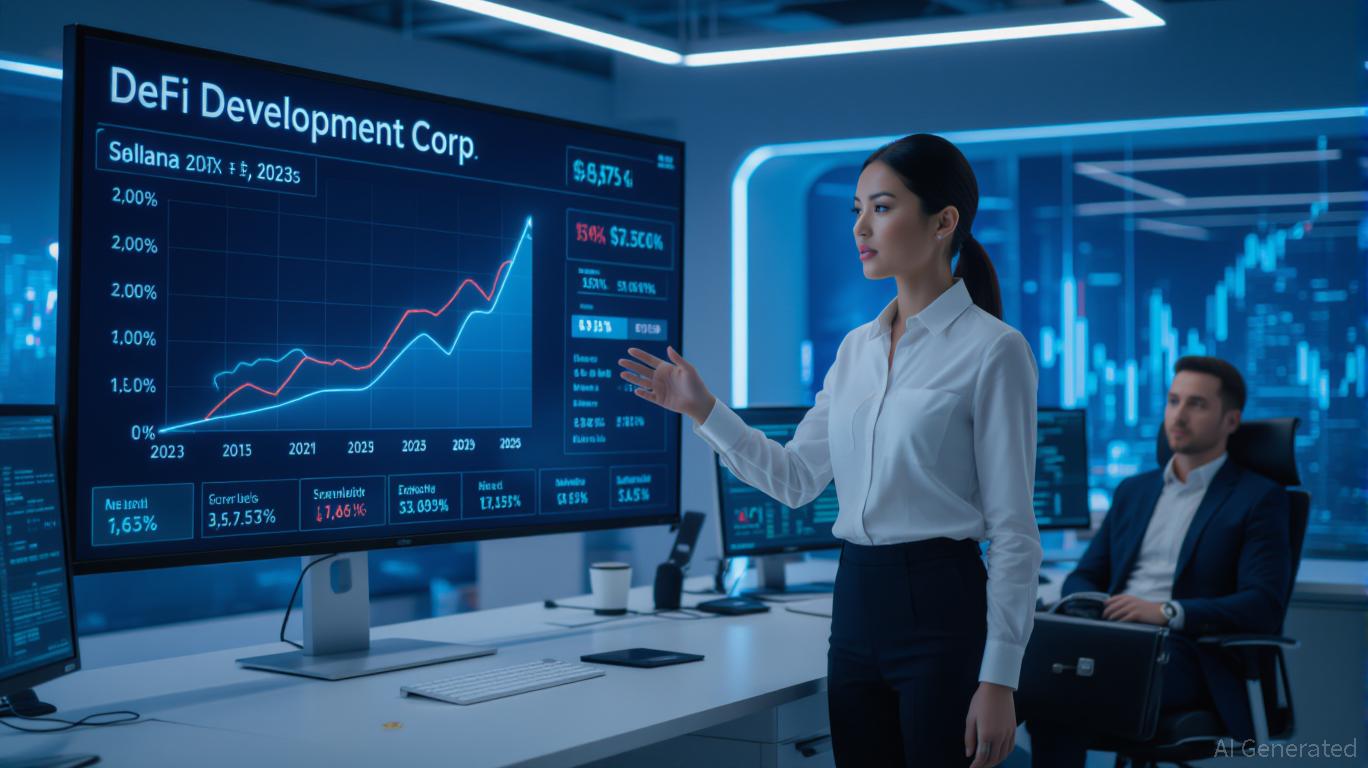 DeFi Development Corp's Strategic Bet on Solana: A High-Conviction Play in Institutional Crypto Adoption