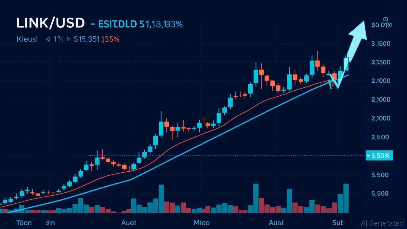 Chainlink's Institutional Breakthrough and the LINK Wedge Break: A High-Conviction Entry Point