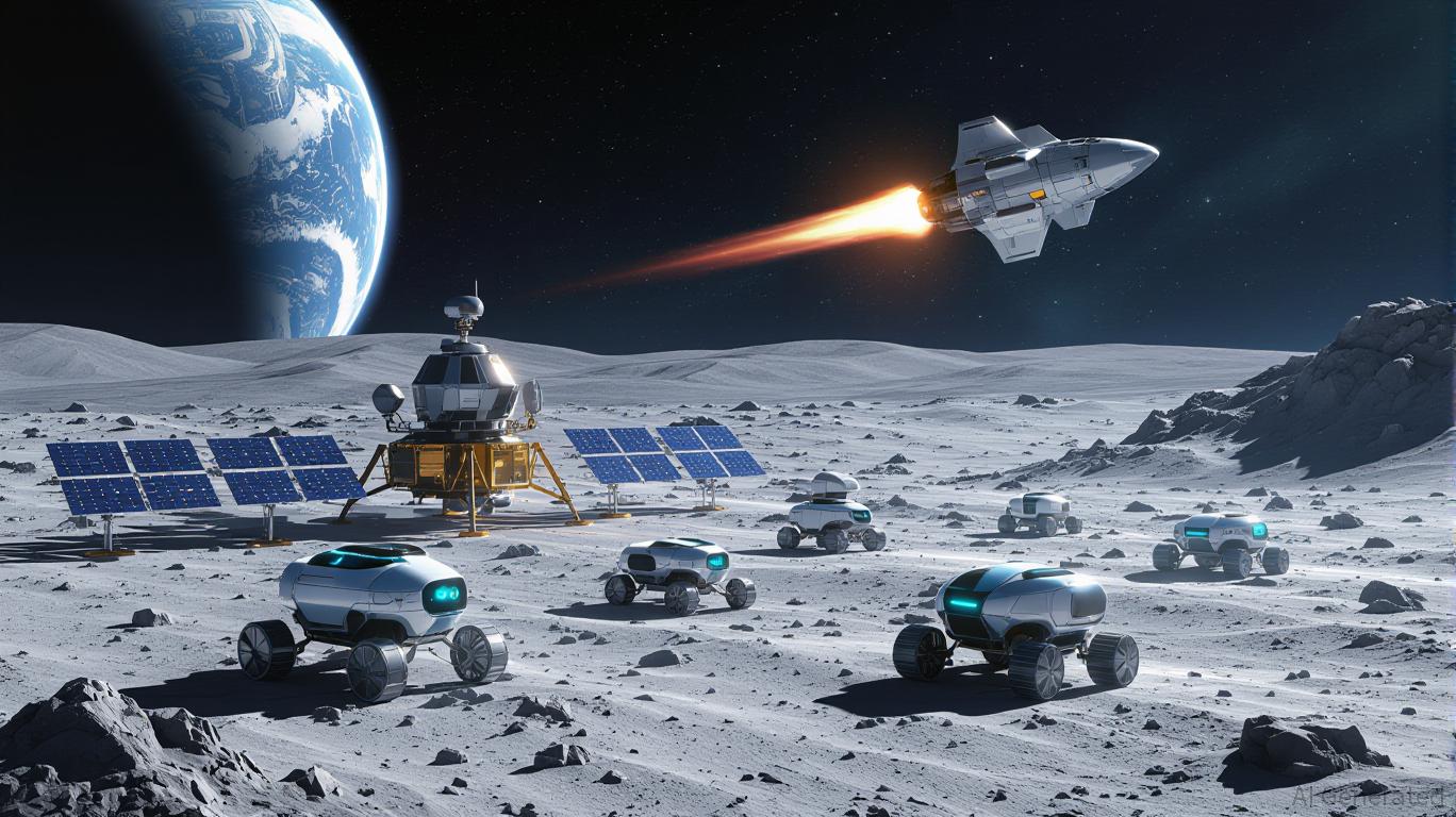 Space Tech and Lunar Exploration: The Next Frontier for Disruptive Growth