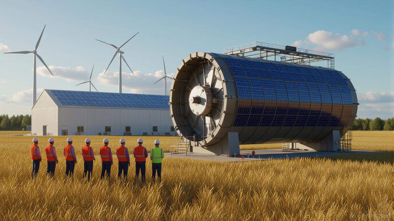 Energy Vault (NRGV.N) Surges Over 7% Amid Weak Technical Signals and Mixed Peer Performance